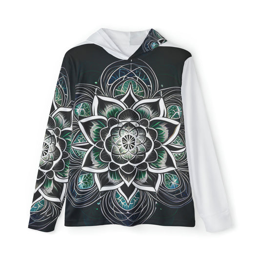 Geo Lotus Long Sleeve W/ Hood