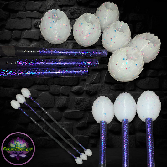 Build your own Dragon Egg Double Staves