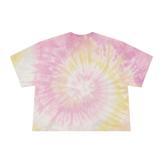 Women's Tie-Dye Sitting Lotus Crop Tee